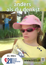 Poster zum Welt Down-Syndrom Tag 2015