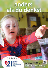 Poster zum Welt Down-Syndrom Tag 2015