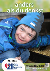 Poster zum Welt Down-Syndrom Tag 2015