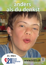 Poster zum Welt Down-Syndrom Tag 2015