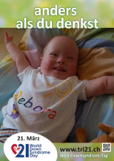 Poster zum Welt Down-Syndrom Tag 2015