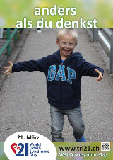 Poster zum Welt Down-Syndrom Tag 2015