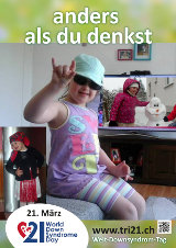 Poster zum Welt Down-Syndrom Tag 2015