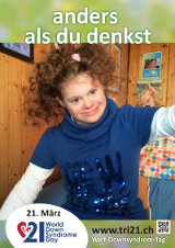 Poster zum Welt Down-Syndrom Tag 2015