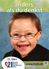 Poster zum Welt Down-Syndrom Tag 2015