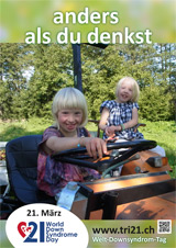 Poster zum Welt Down-Syndrom Tag 2015