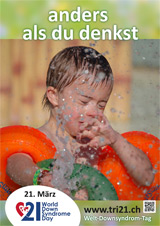 Poster zum Welt Down-Syndrom Tag 2015