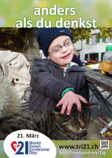 Poster zum Welt Down-Syndrom Tag 2015