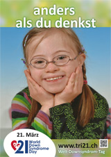 Poster zum Welt Down-Syndrom Tag 2015