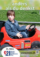 Poster zum Welt Down-Syndrom Tag 2015