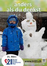 Poster zum Welt Down-Syndrom Tag 2015
