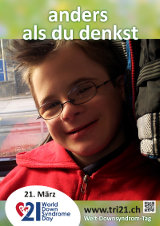Poster zum Welt Down-Syndrom Tag 2015