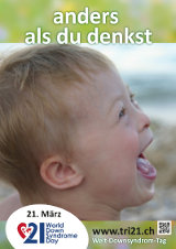 Poster zum Welt Down-Syndrom Tag 2015