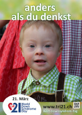 Poster zum Welt Down-Syndrom Tag 2015