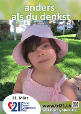 Poster zum Welt Down-Syndrom Tag 2015