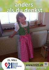 Poster zum Welt Down-Syndrom Tag 2015