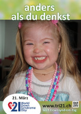 Poster zum Welt Down-Syndrom Tag 2015
