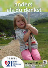 Poster zum Welt Down-Syndrom Tag 2015