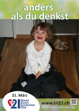Poster zum Welt Down-Syndrom Tag 2015