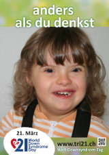 Poster zum Welt Down-Syndrom Tag 2015