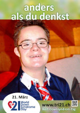 Poster zum Welt Down-Syndrom Tag 2015