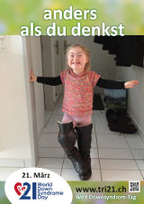 Poster zum Welt Down-Syndrom Tag 2015