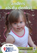 Poster zum Welt Down-Syndrom Tag 2015