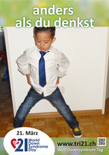 Poster zum Welt Down-Syndrom Tag 2015