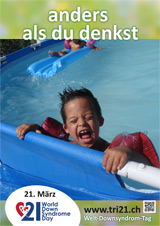 Poster zum Welt Down-Syndrom Tag 2015