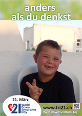 Poster zum Welt Down-Syndrom Tag 2015