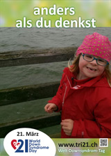 Poster zum Welt Down-Syndrom Tag 2015