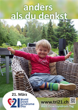 Poster zum Welt Down-Syndrom Tag 2015