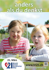 Poster zum Welt Down-Syndrom Tag 2015