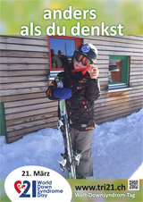 Poster zum Welt Down-Syndrom Tag 2015