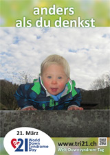 Poster zum Welt Down-Syndrom Tag 2015