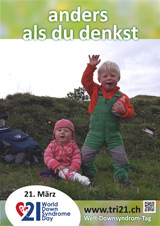Poster zum Welt Down-Syndrom Tag 2015