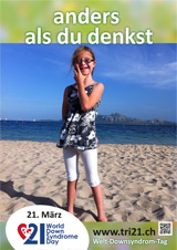 Poster zum Welt Down-Syndrom Tag 2015
