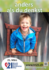 Poster zum Welt Down-Syndrom Tag 2015