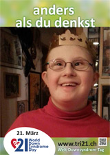 Poster zum Welt Down-Syndrom Tag 2015