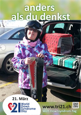 Poster zum Welt Down-Syndrom Tag 2015