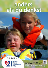 Poster zum Welt Down-Syndrom Tag 2015