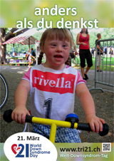 Poster zum Welt Down-Syndrom Tag 2015