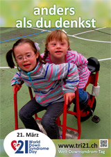 Poster zum Welt Down-Syndrom Tag 2015