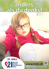 Poster zum Welt Down-Syndrom Tag 2015