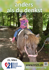 Poster zum Welt Down-Syndrom Tag 2015