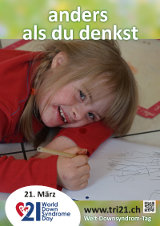 Poster zum Welt Down-Syndrom Tag 2015