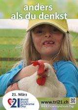 Poster zum Welt Down-Syndrom Tag 2015