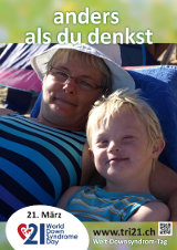 Poster zum Welt Down-Syndrom Tag 2015
