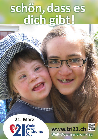 Plakataktion 2016 'schön, dass es dich gibt!'