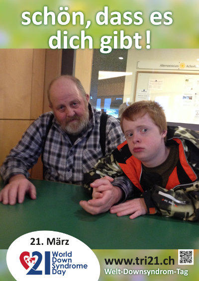 Plakataktion 2016 'schön, dass es dich gibt!'